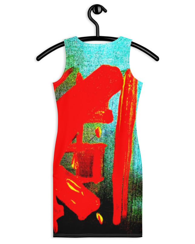 Bodycon women dress Face Mirror