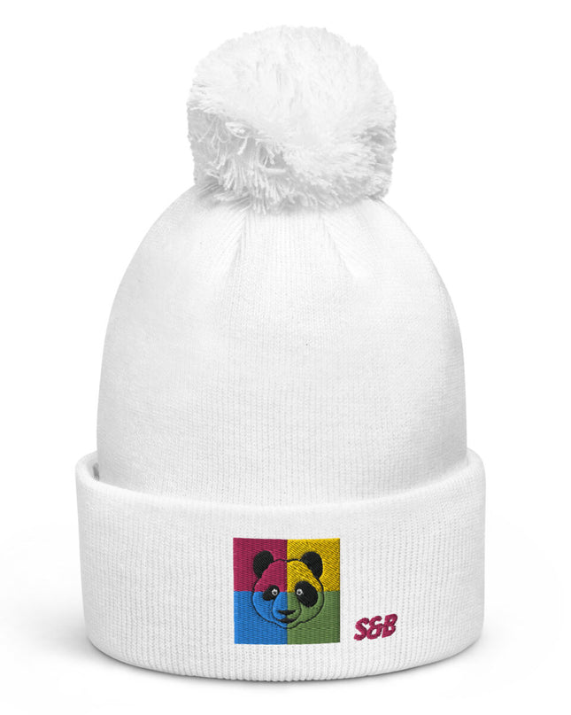 Pom pom beanie